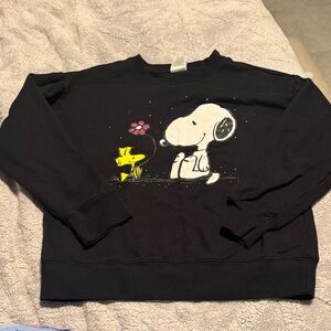 Peanuts Black Sweatshirt